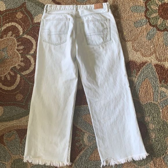 American Eagle Outfitters Light Blue Flare Jeans - Picture 3 of 10